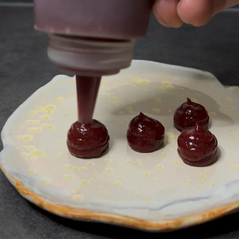 Cherry and Black Garlic Ketchup