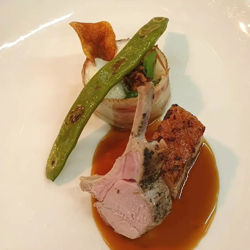 creation thumb for Straw pig, bean, potato foam