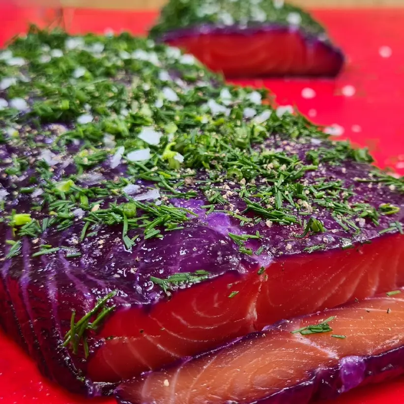 creation thumb for Marinated Salmon