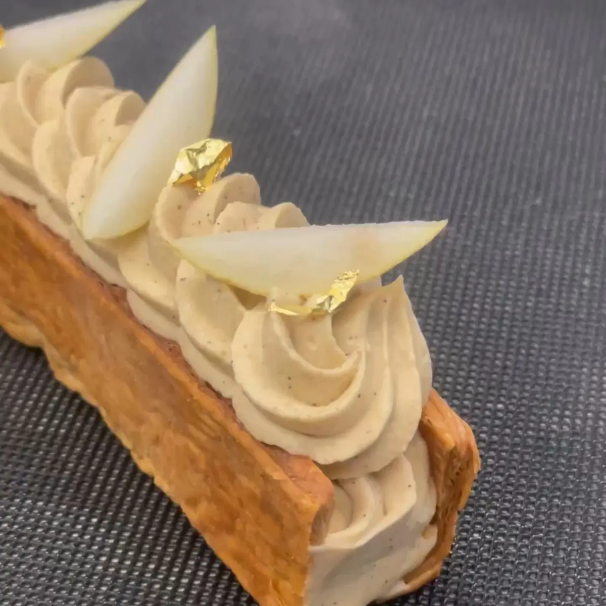 creation thumb for Pear Compote and Christmas Spices Millefeuille 
