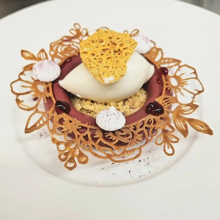 creation thumb for panna-cotta/ibisco/miele