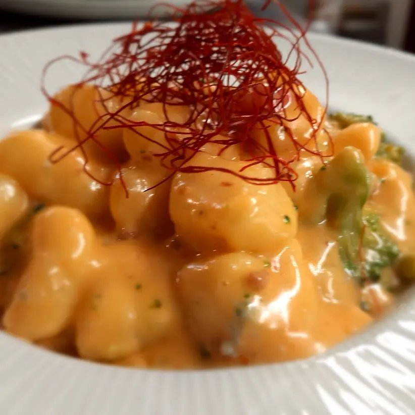 creation thumb for Gnocchi di patate congorzola n'duja e broccoli
