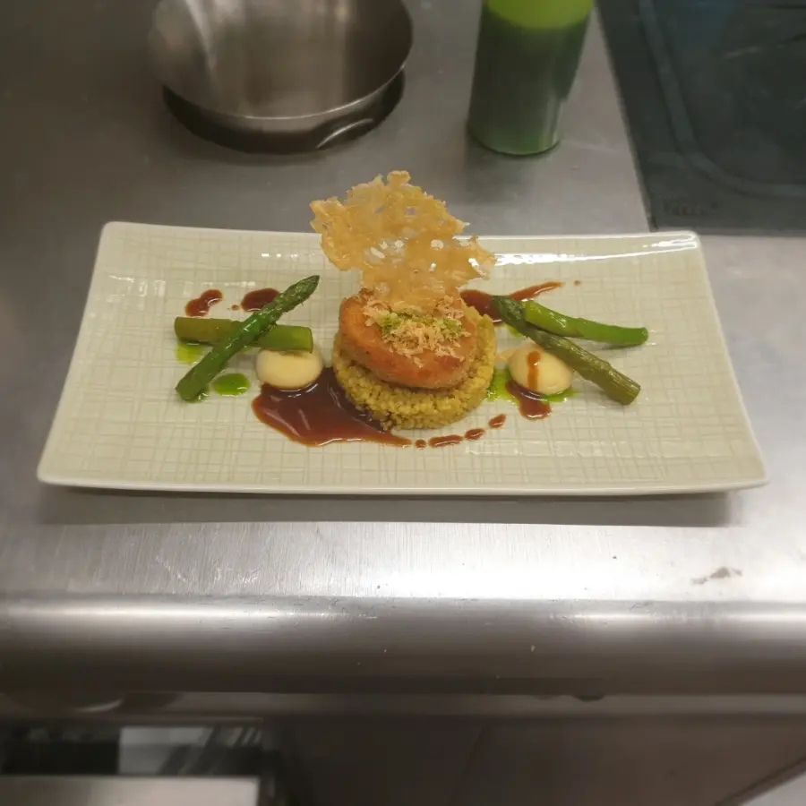 creation thumb for Jre zusatzprüfung bries Couscous Parmesan Bärlauch und spargel