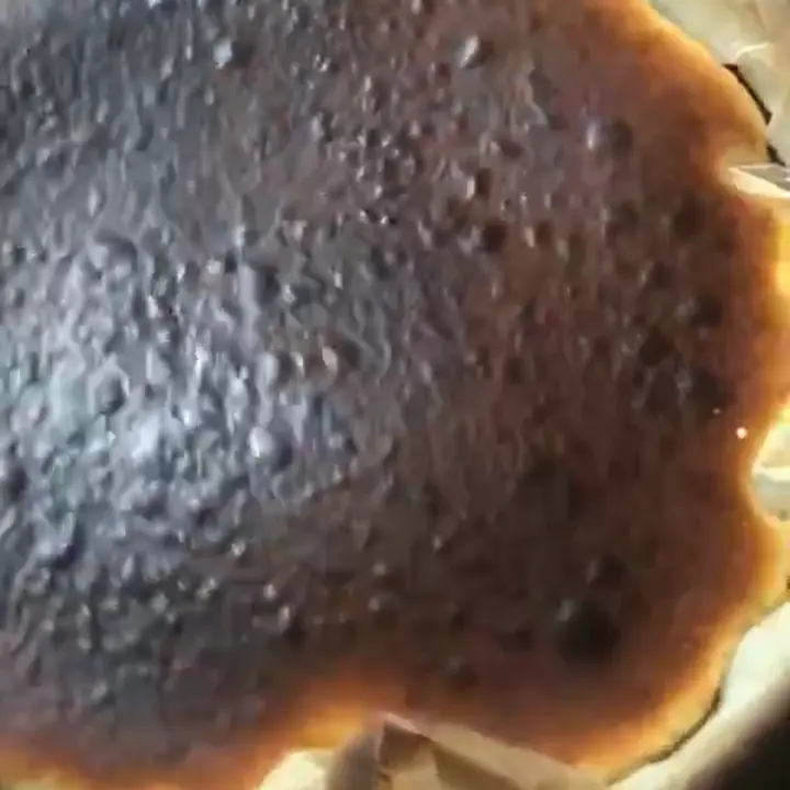 creation thumb for Homemade sansabestian cheesecake