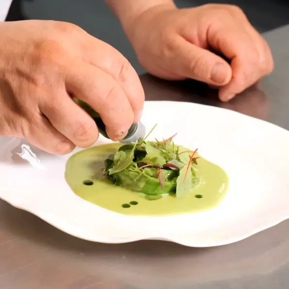 creation thumb for Friggitello Rose with Green Sauce