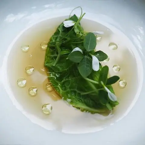 creation thumb for Shrimps Broth l Chinese Cabbage wrapped…
