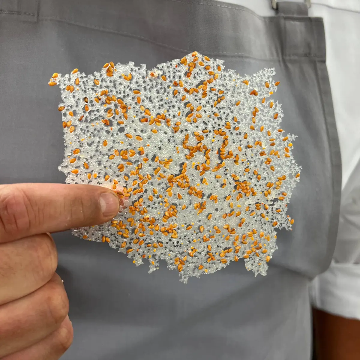 creation thumb for Chips de Kimchi au Sésame