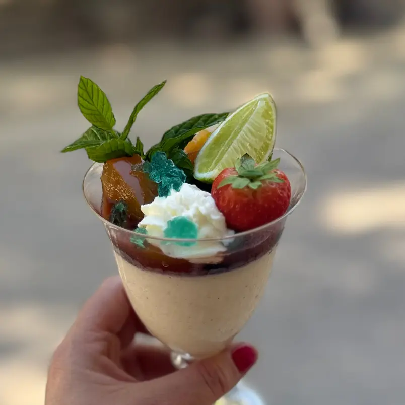 creation thumb for Panne cota mojito fraise