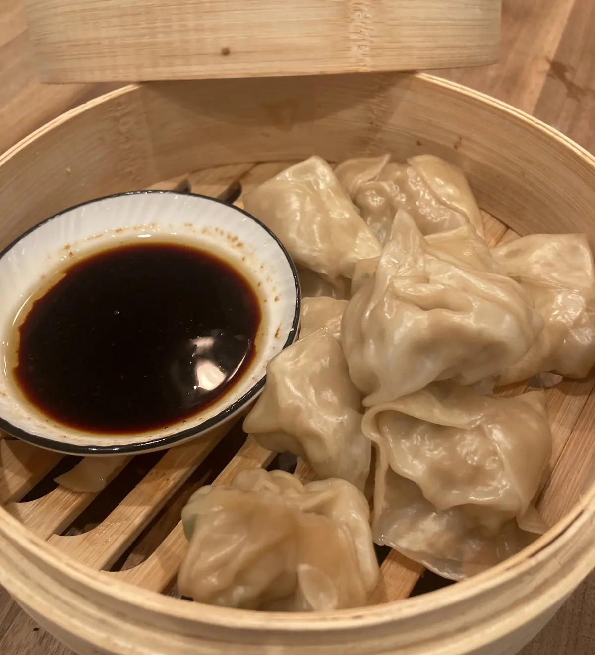 creation thumb for Shrimp and pork dumplings