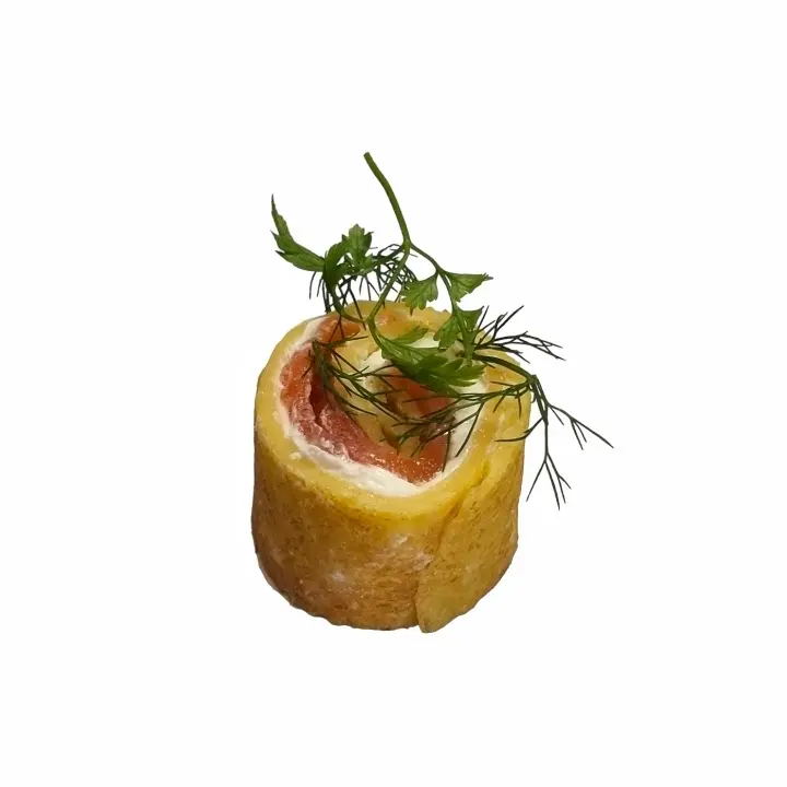 creation thumb for Lachs Snack Crêpes Rolle