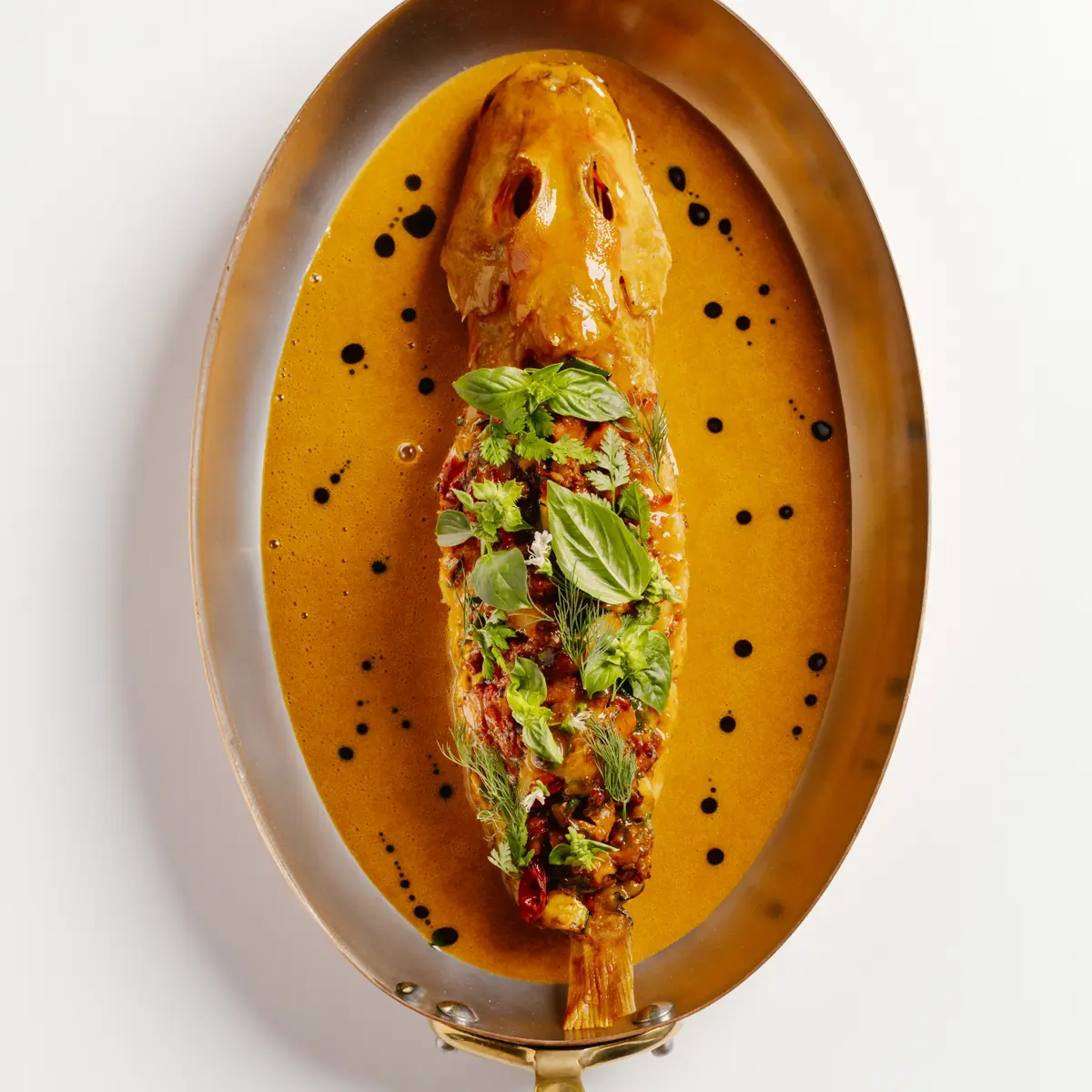 creation thumb for Gunard rosso ripieno in Bouillabaisse