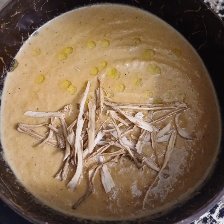creation thumb for Creamy Butter Burdock root soup