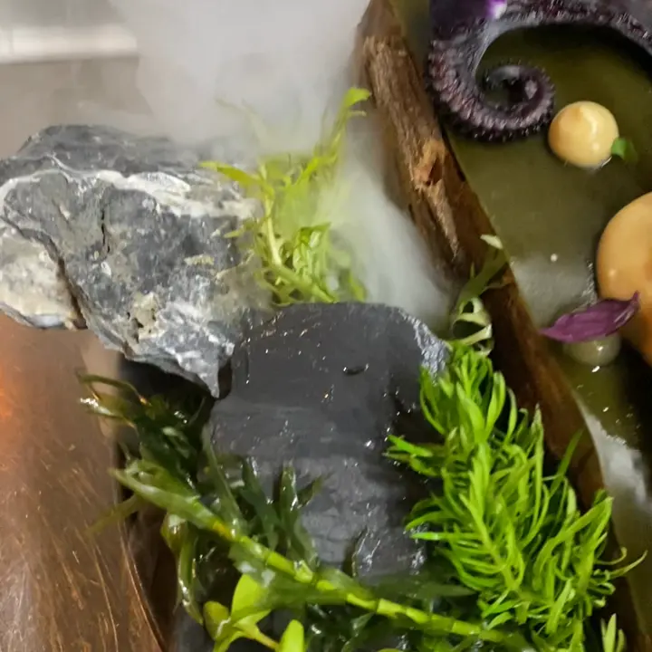 creation thumb for Pulpo/Coliflor/Naranja/Miso