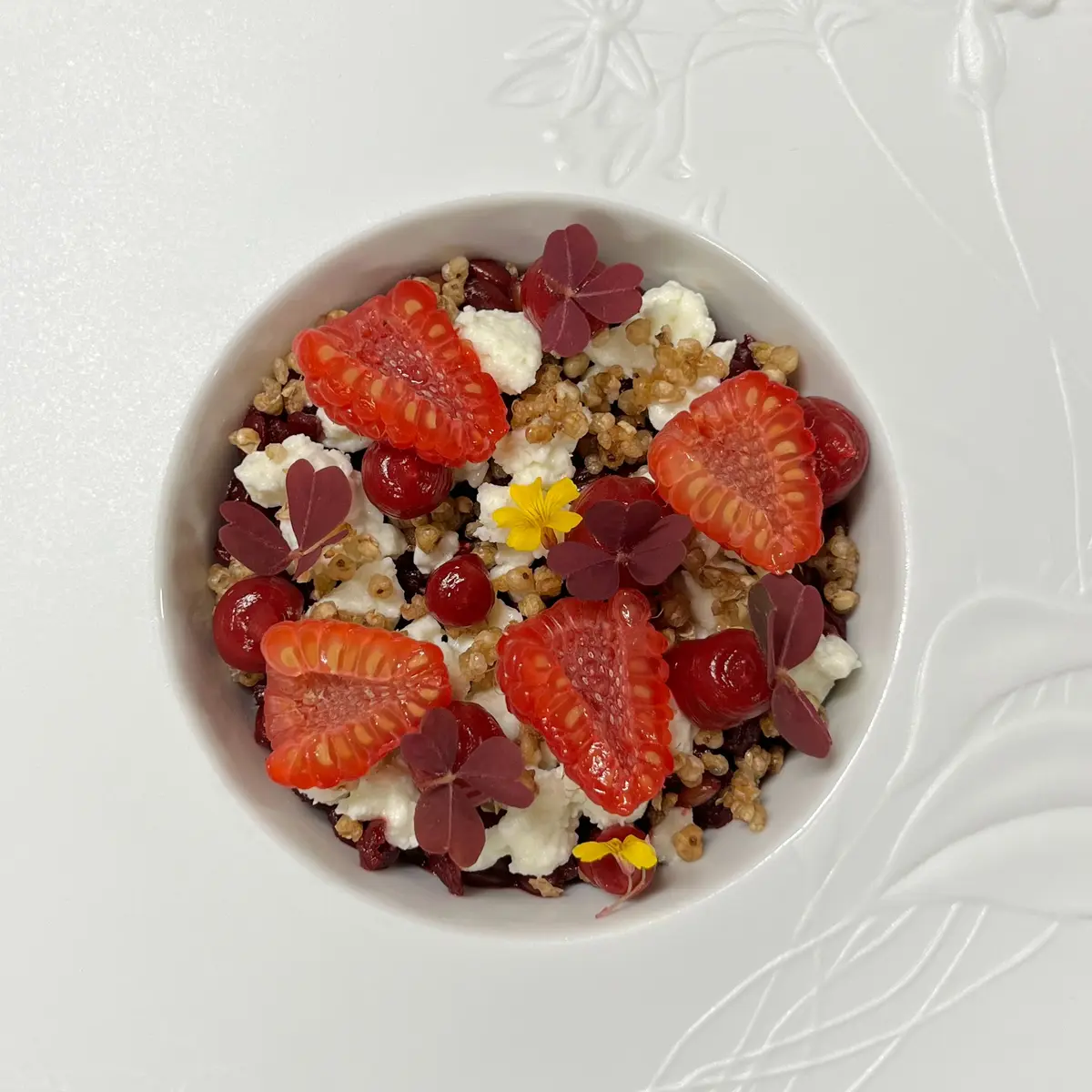 creation thumb for Raspberry Spelt Dish