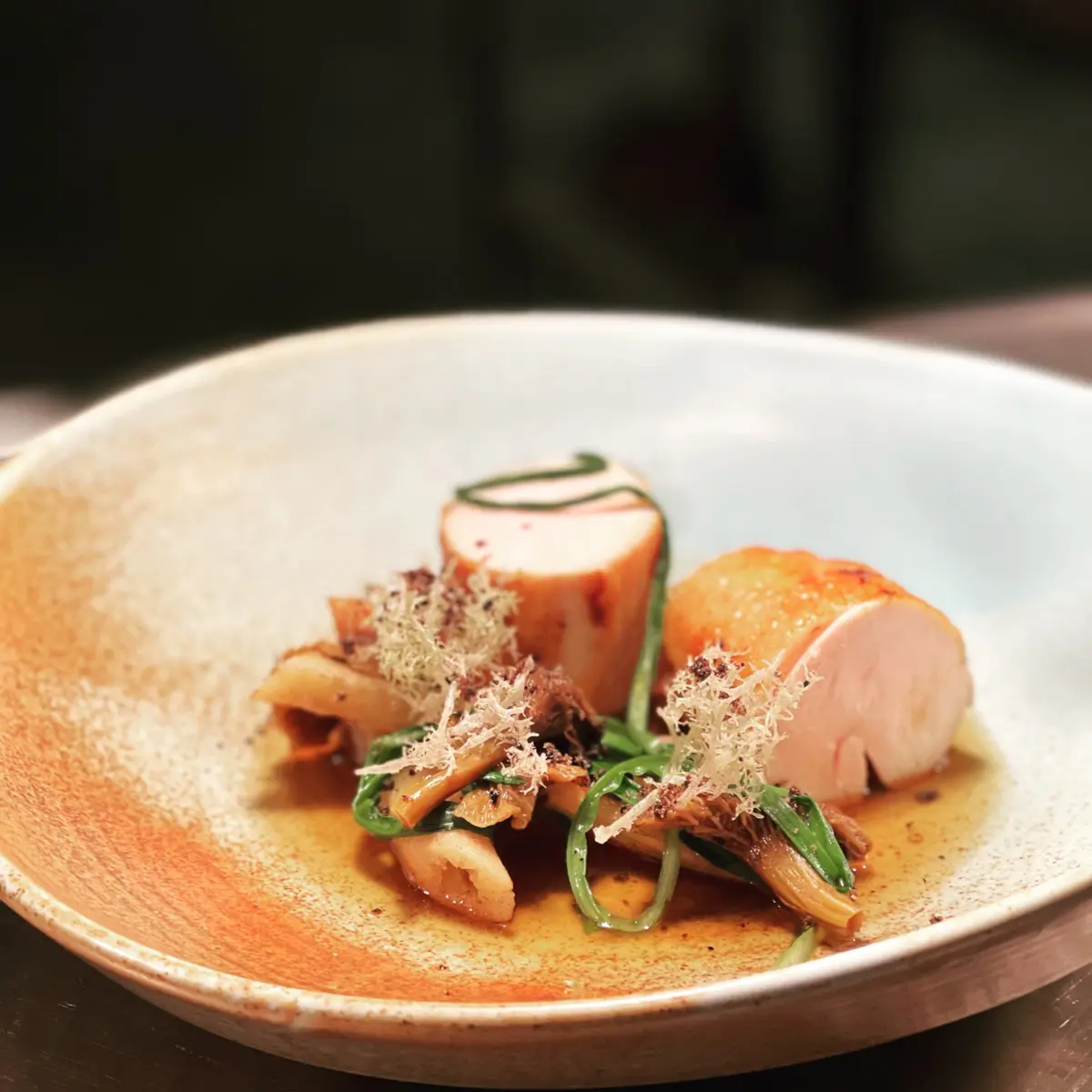 creation thumb for Chicken | girolles | salsify