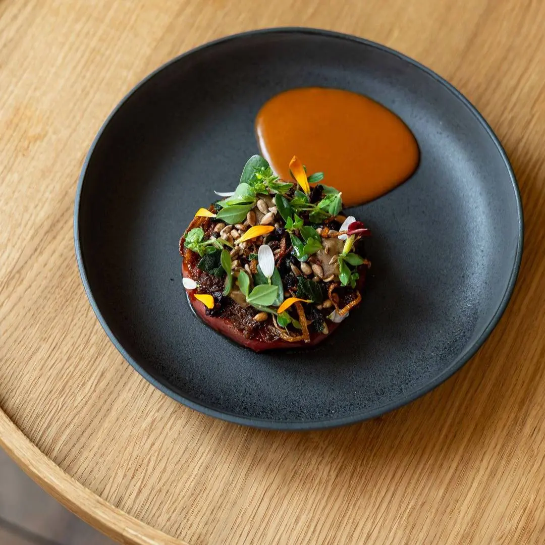 creation thumb for Pomodoro brasato, tartare di segale