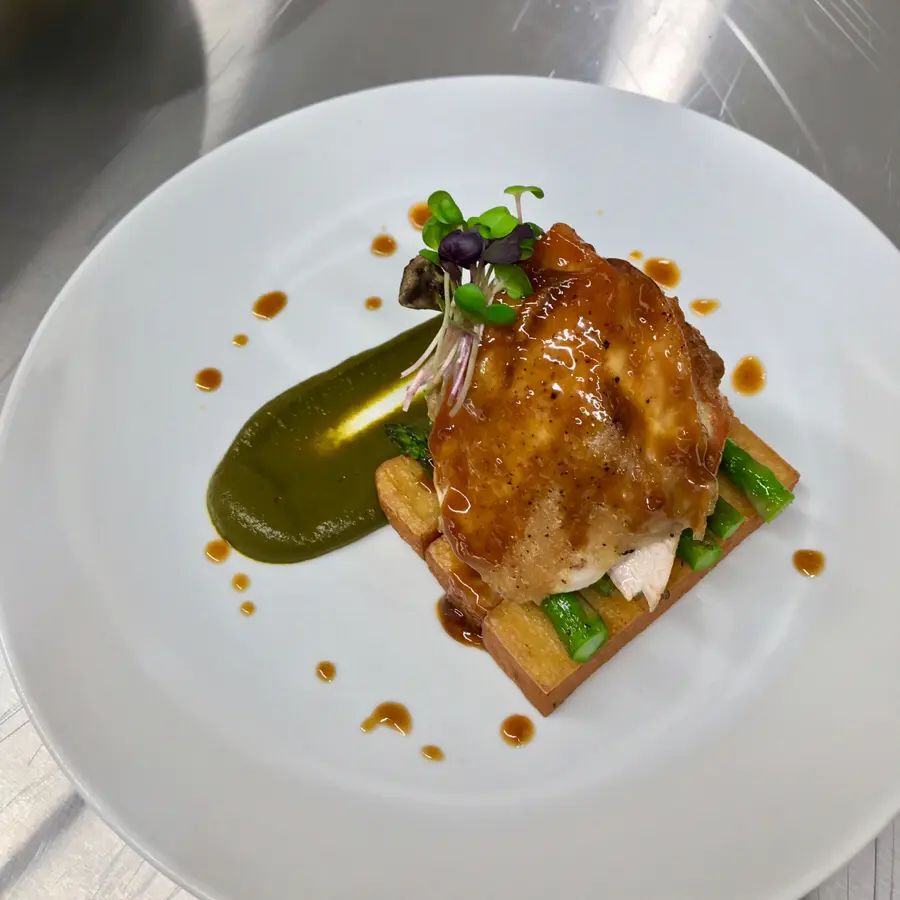 creation thumb for Pan-Seared Chicken Supreme