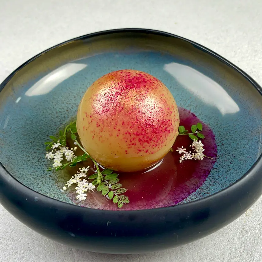 creation thumb for Mangokugel, Zitronenverbene und Ederblumensirup