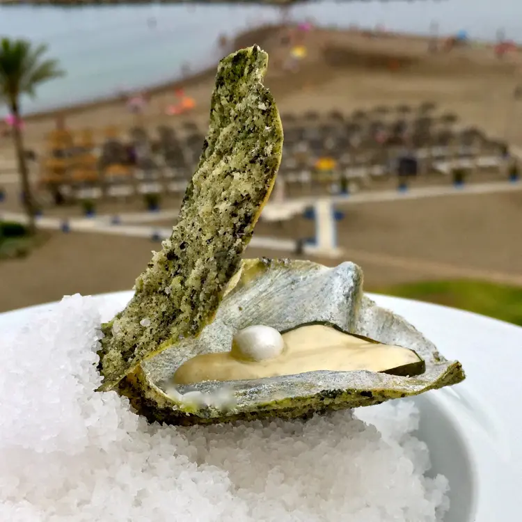 creation thumb for Sea oyster with edible seaweed shell