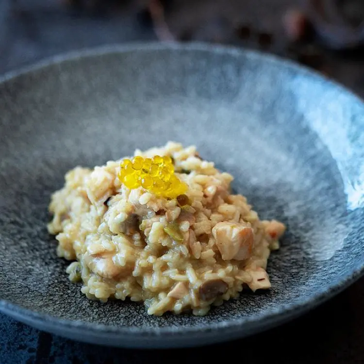 creation thumb for Extra Virgin Olive Oil Risotto with Parmesan Cheese