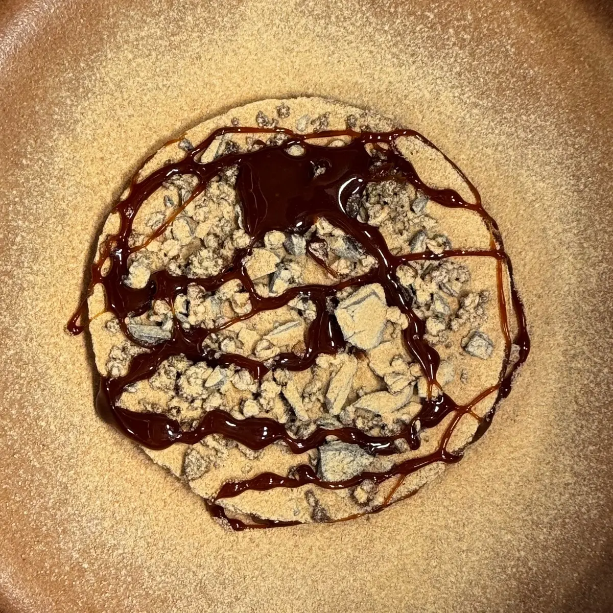 creation thumb for Crème "non brûlée" mit Schokolade, Buchweizen und gerösteter Hefe