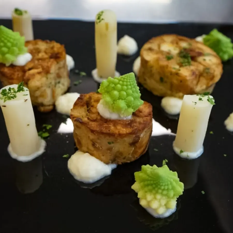 creation thumb for Bretzenknödel mit Schwarzwurzeln