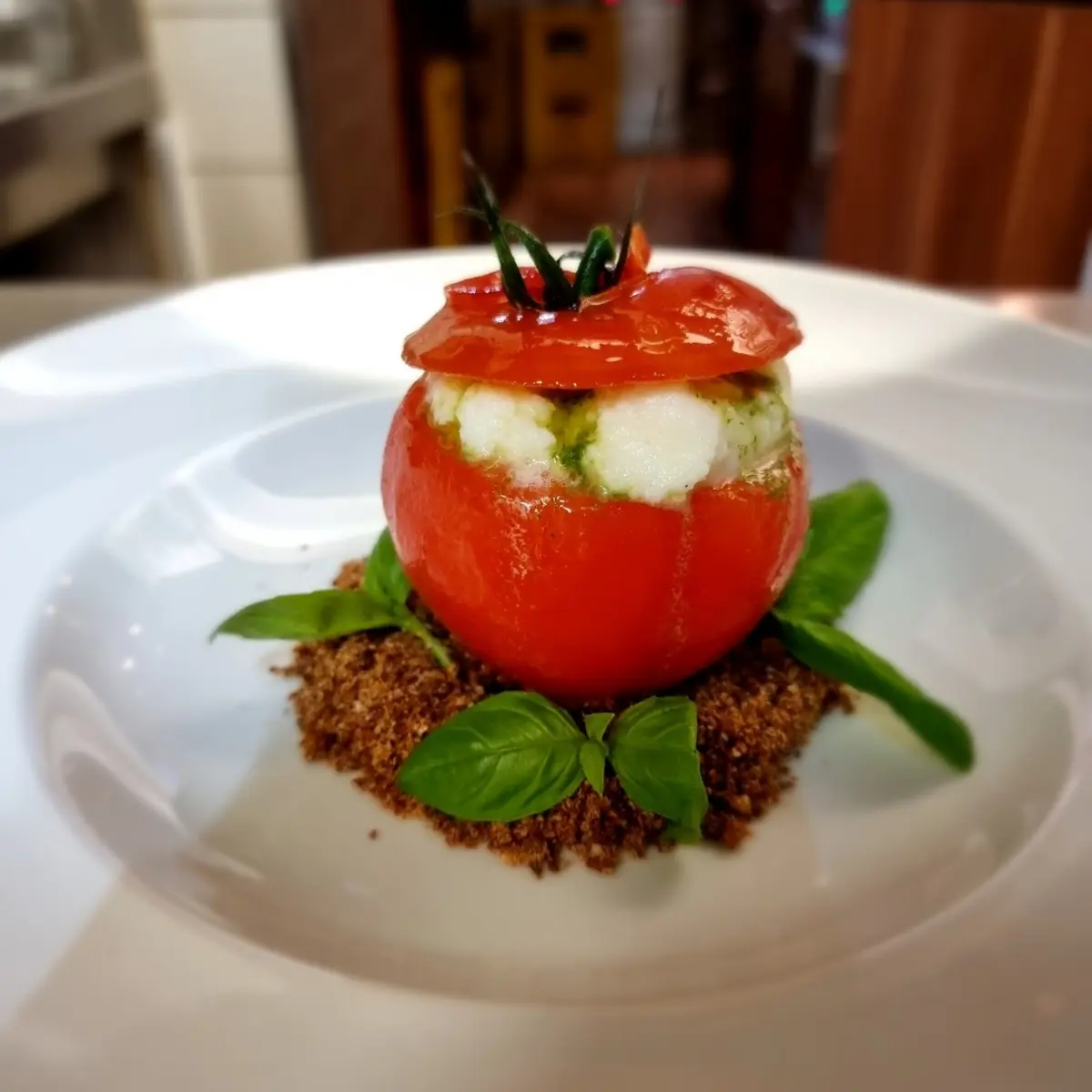 creation thumb for Pomodoro ripieno con Mozzarella di bufala