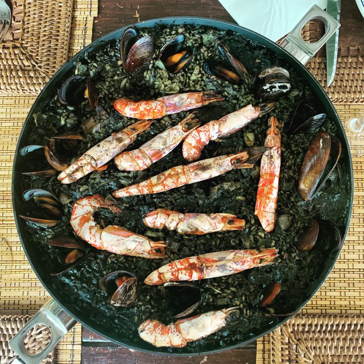 creation thumb for Spanish Seafood Paella
