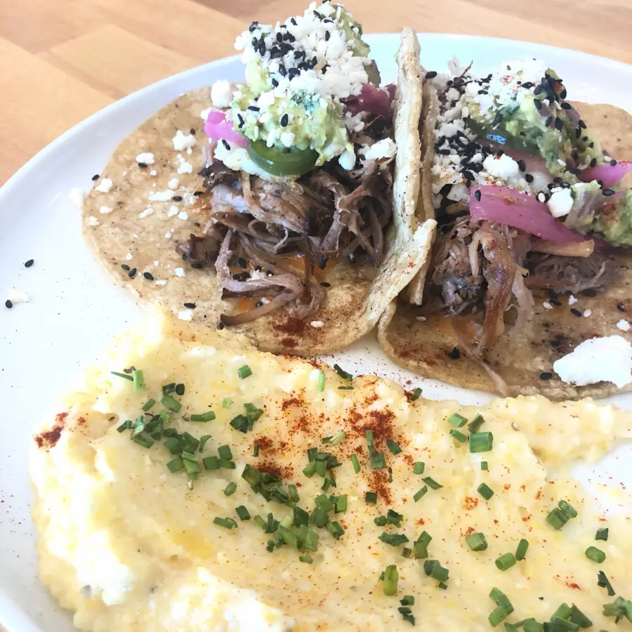 creation thumb for Wake-up tacos with polenta 😋