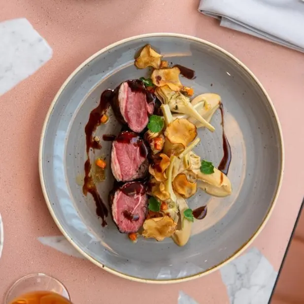 creation thumb for Lamb and artichokes three way