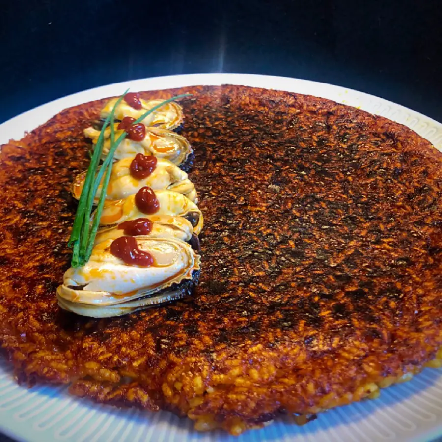 creation thumb for Arroz socarrat de pimiento espellet