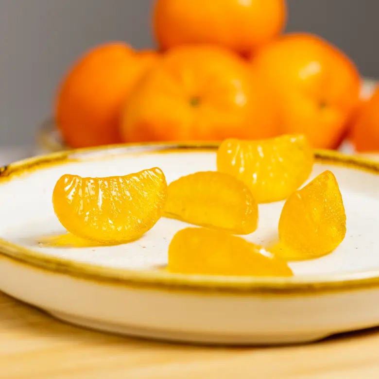 creation thumb for Mandarin Pâte de fruit
