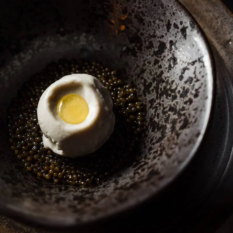 creation thumb for Oyster Ice Cream & Caviar