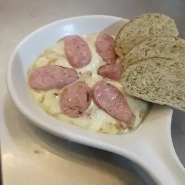 creation thumb for Provolone in weißweinreduktion
