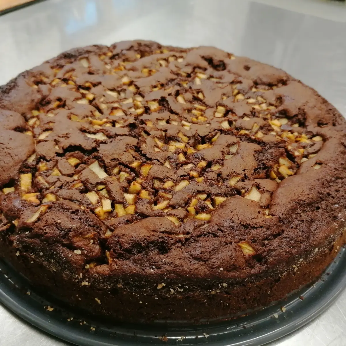 creation thumb for Birnen-Schokoladenkuchen #VEGAN ❤️