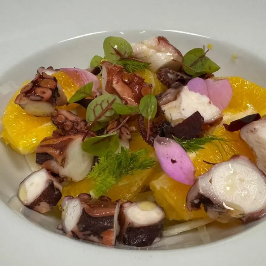 creation thumb for Octopus in salad