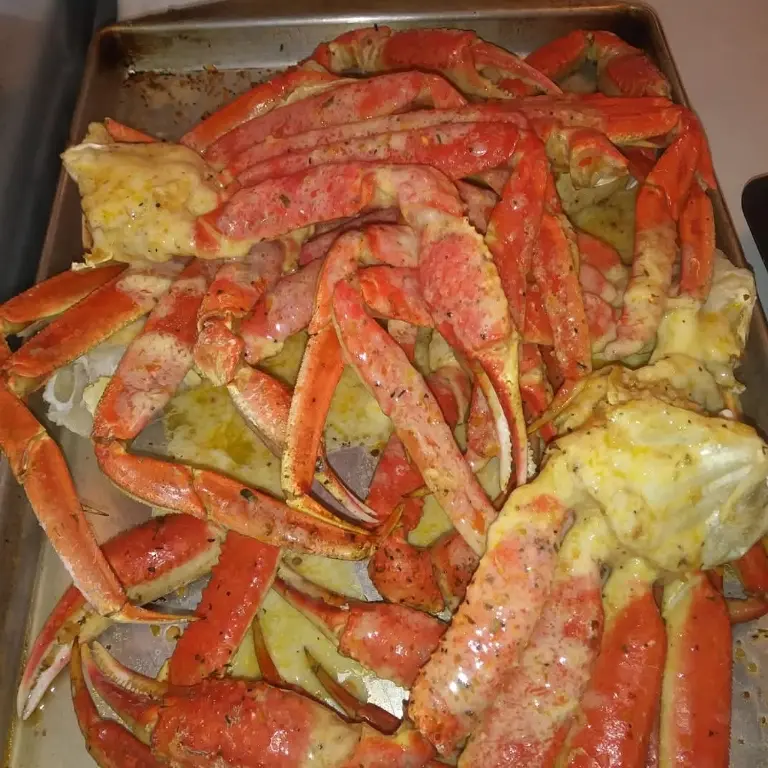 creation thumb for Buttery oven baked crab legs