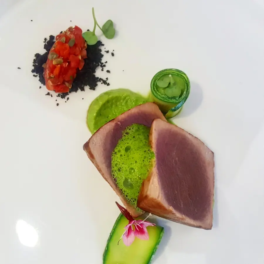 creation thumb for Seared tuna..