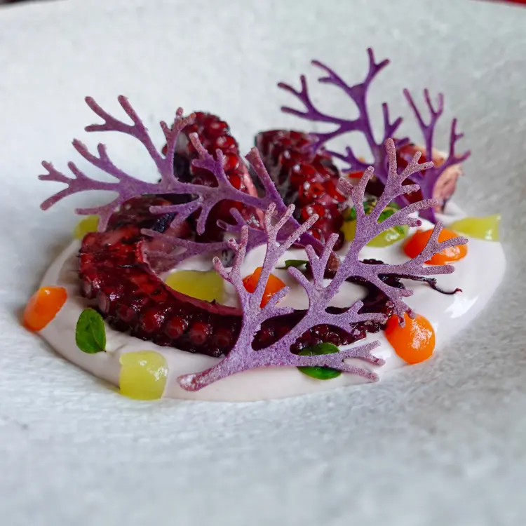 creation thumb for Deconstructed octopus salad