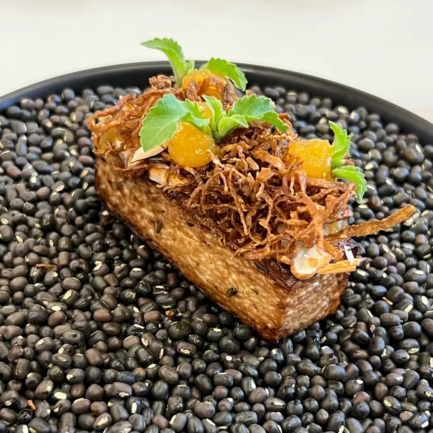 creation thumb for Roasted Yam Amuse
