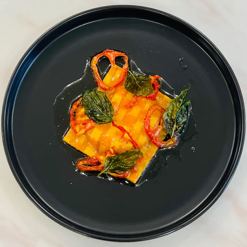 creation thumb for Tomato patterned ravioli