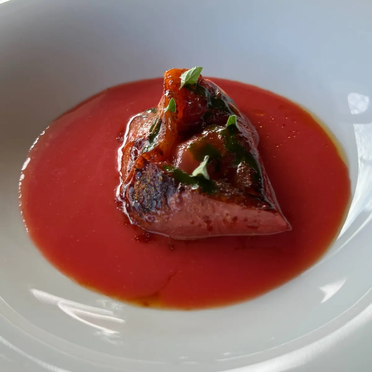 creation thumb for Pomodoro nasone: grigliato, erbe aromatiche, salmoriglio