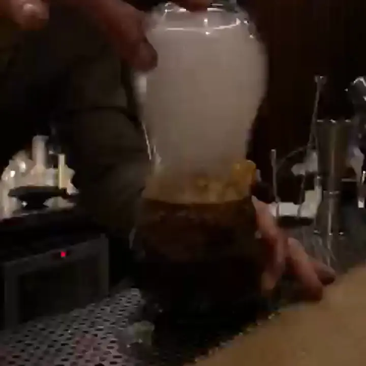 creation thumb for A new aperitif with bitter present and vanilla water vapor😉