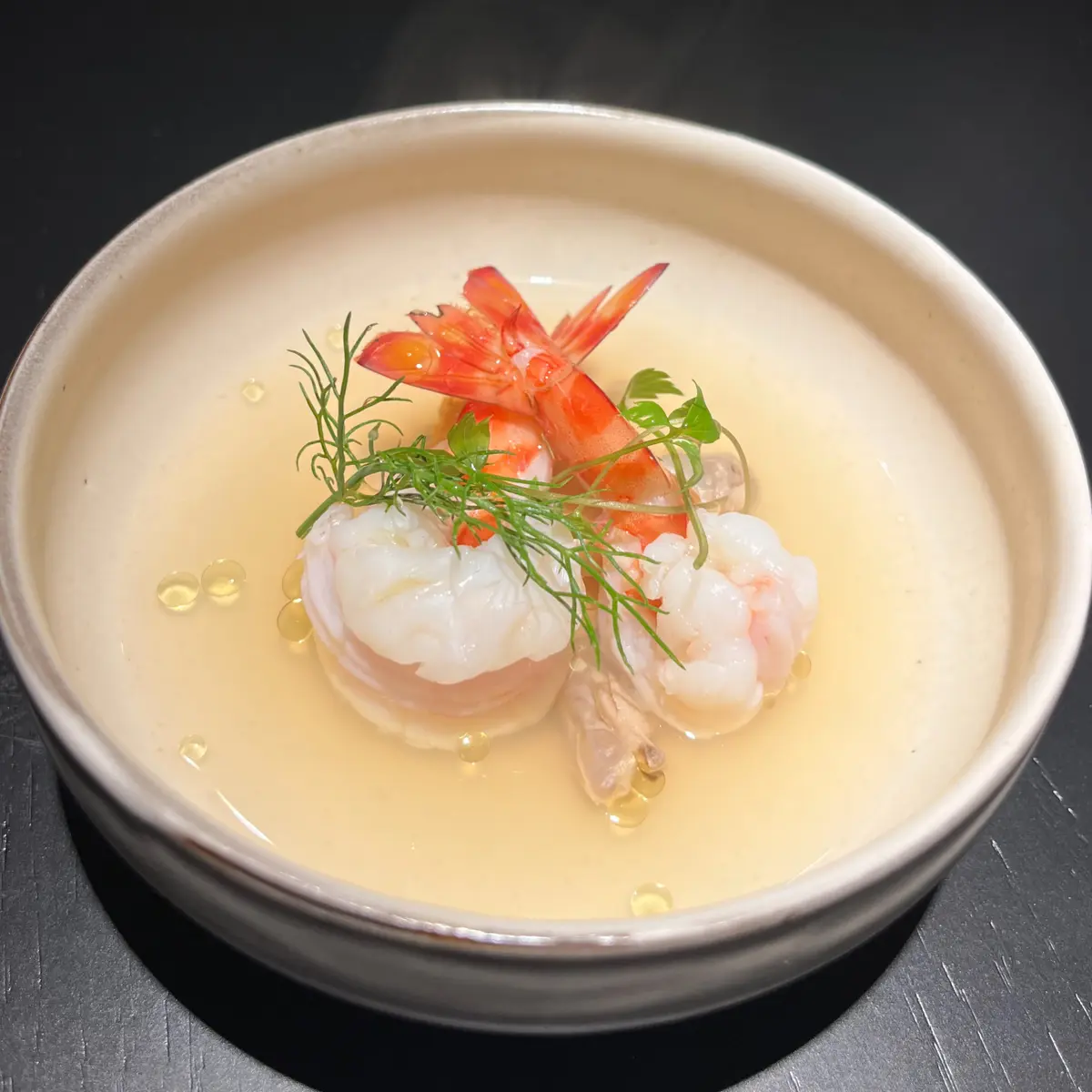 creation thumb for Seafood Soup in Coffee Siphon