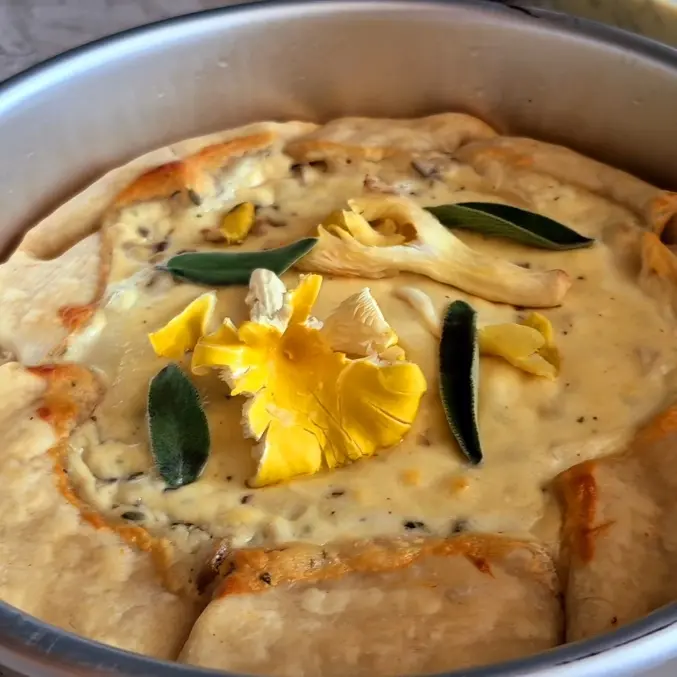 creation thumb for Mushroom Gruyère Galette