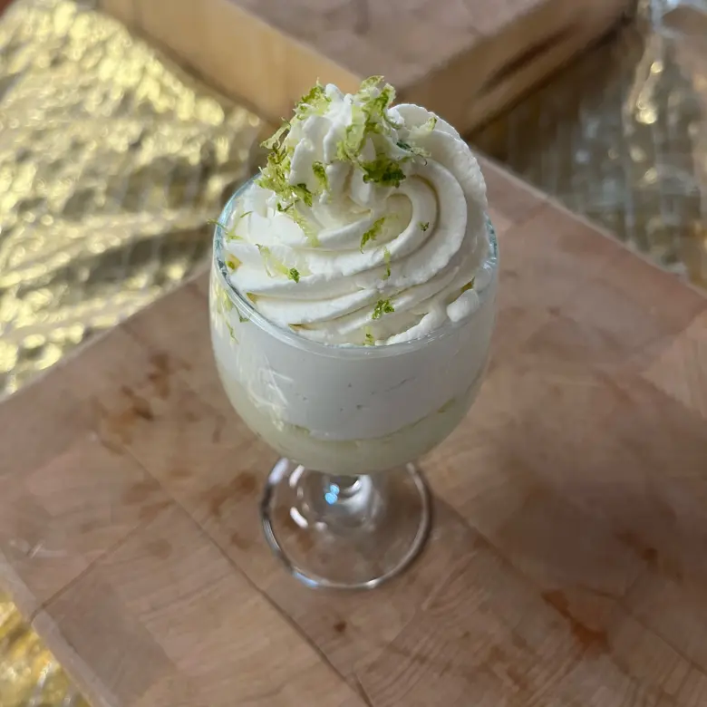 creation thumb for Lime Chiffon, Vanilla Cream Chantilly