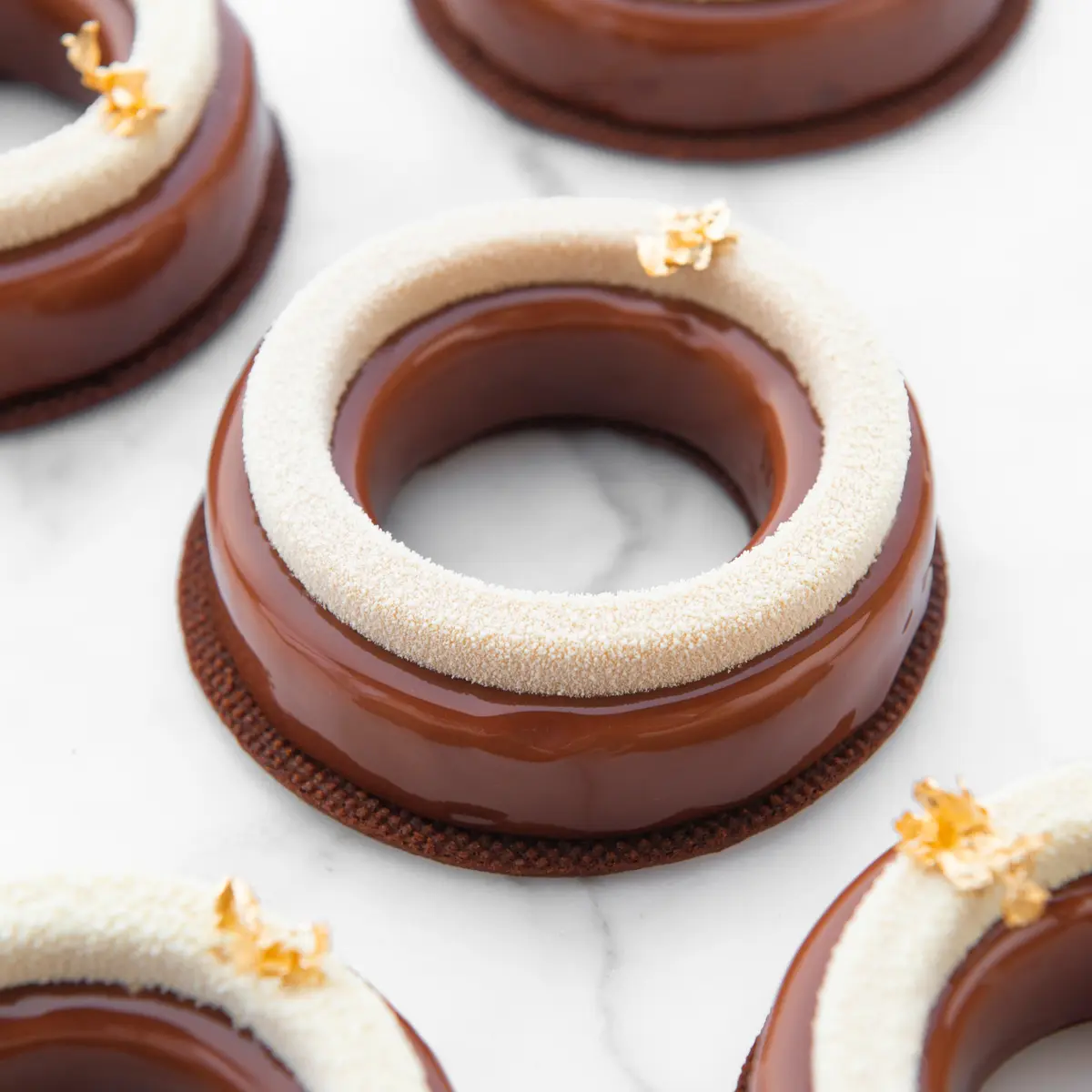 creation thumb for Postres individuales de moras y chocolate