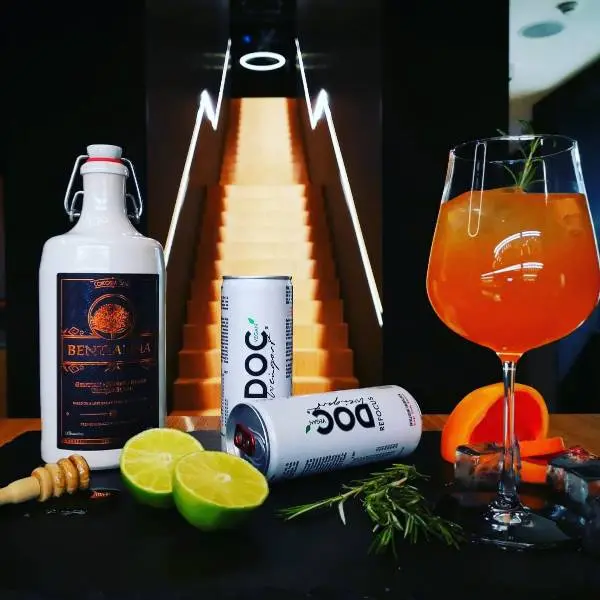 creation thumb for Summer start on our rooftop with signature drink "Herb Luis"