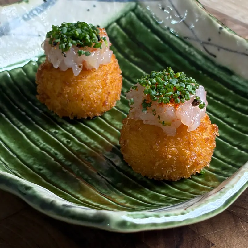 creation thumb for Garlic prawn croquettes