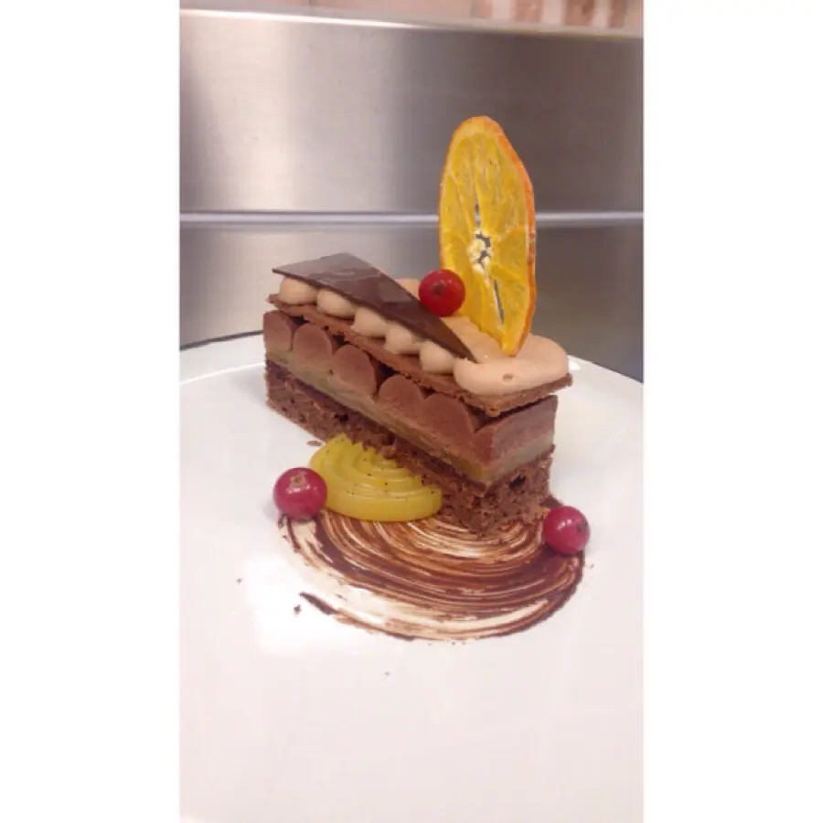 creation thumb for Mille Feuille von der Schokolade | Orange
